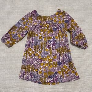 Peek Little‎ Peanut Floral Boho Dress Baby Size 6-12 Months